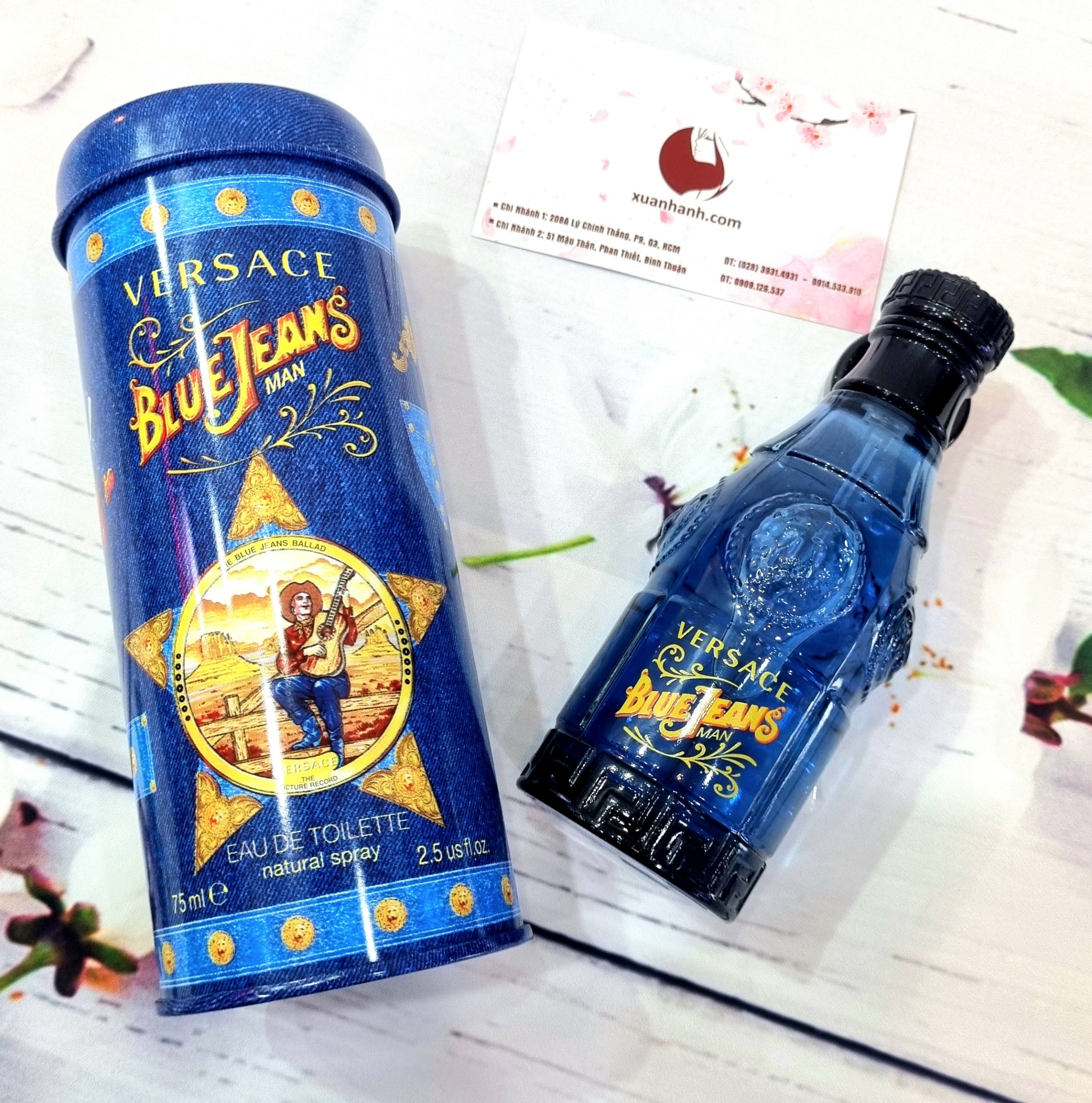 Versace blue clearance jeans 125ml