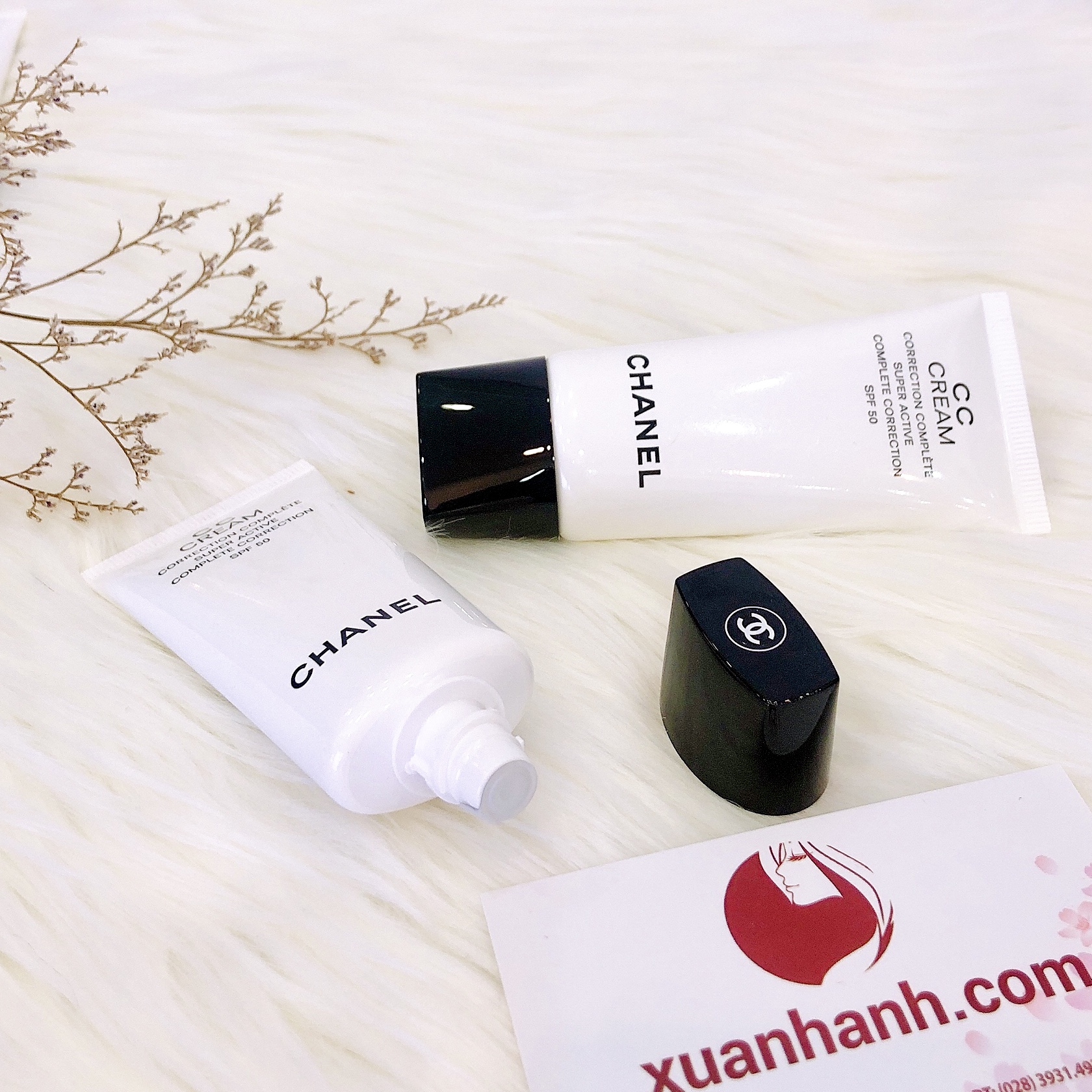 CC cream Chanel Complete Correction SPF50 trang điểm sáng đều màu da #20  Beige, 30ml (unbox)