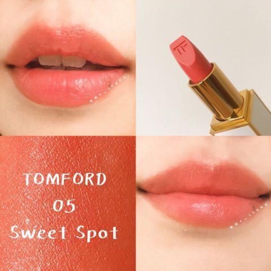 Son Tom Ford Lip Color Sheer 05 Sweet Spot giàu dưỡng, cam tươi tắn, trẻ  trung